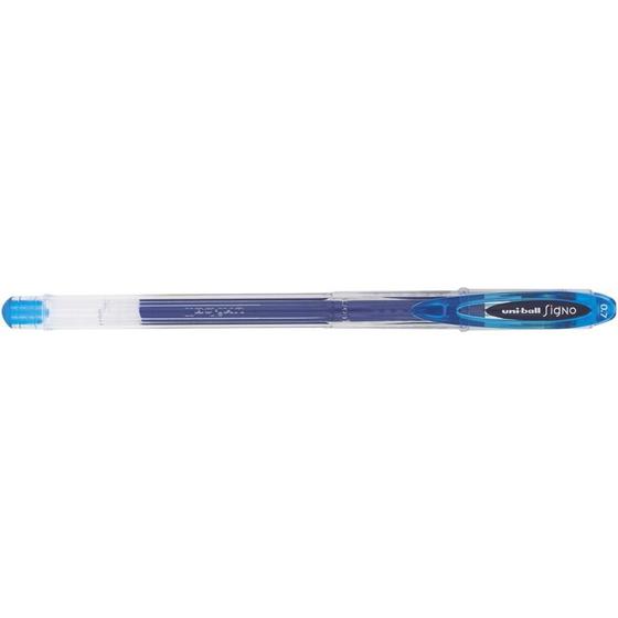 Imagem de Caneta GEL UNI Signo Neo 07MM Azul CX com 12