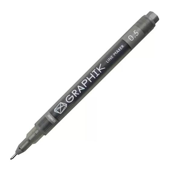 Imagem de Caneta Graphik Line Maker 0.5mm Grafite Derwent Tilibra