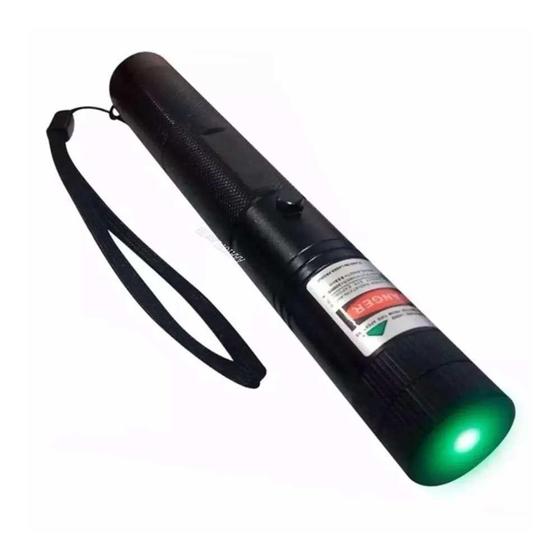 Imagem de Caneta Laser Pointer Verde Ultra Forte Alcance 50Km - Ax