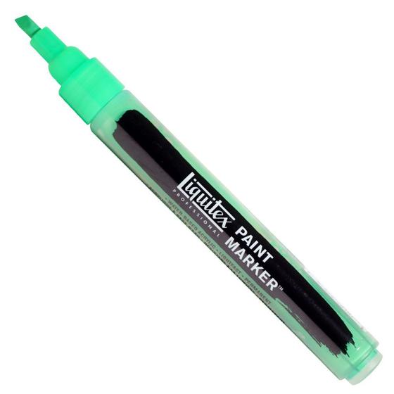 Imagem de Caneta Liquitex Paint Marker Ponta Fina 4.0 mm Fluorescent Green 4620 985