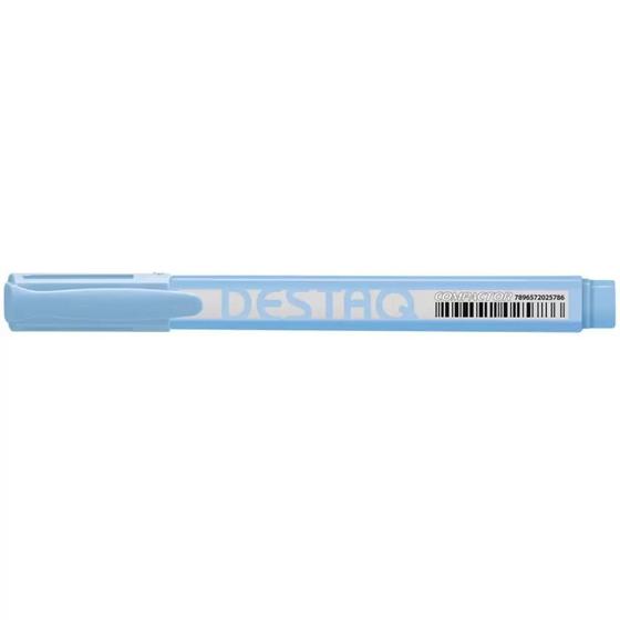 Imagem de Caneta Marca Texto Compactor Destaq - Azul