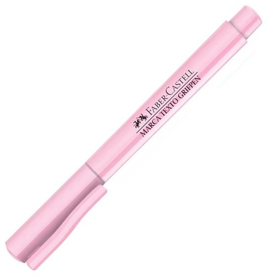 Imagem de Caneta Marca Texto Grifpen Rosa Pastel - Faber-Castell