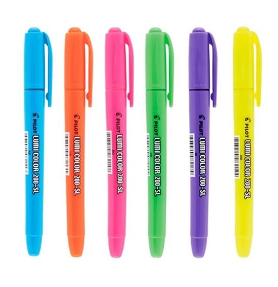 Imagem de Caneta Marca Texto Lumicolor 200-sl  Pilot Cx. C/12