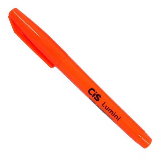 Caneta Marca Texto Lumini Laranja Caixa Com 10 Unidades Cis Menor preço em Caneta Marca Texto Lumini Laranja Caixa Com 10 Unidades Cis