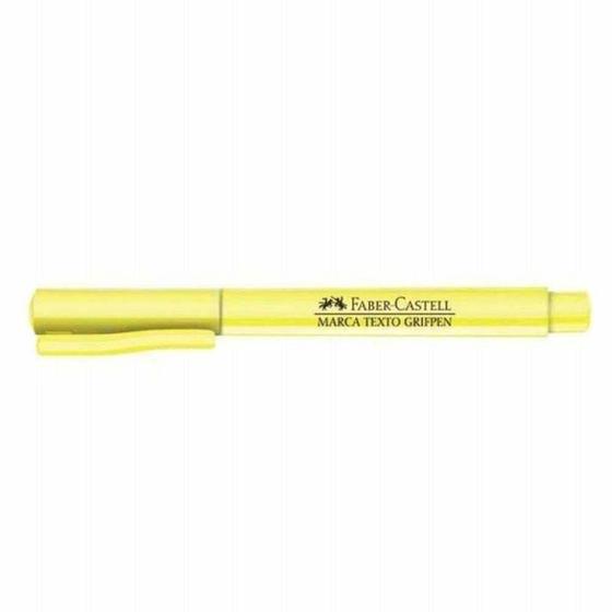 Imagem de Caneta Marca Texto Pastel Amarelo Faber Castell