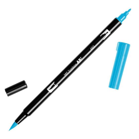 Imagem de Caneta Marcador Artistico Dual Brush Tombow 493 Reflex Blue