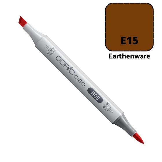 Imagem de Caneta Marcador Copic Ciao Ponta Dupla Cor Earthenware