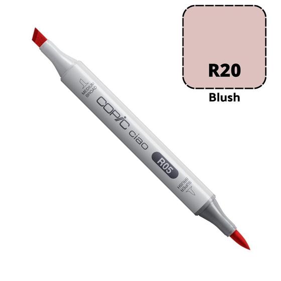 Imagem de Caneta Marcador Copic Ciao Ponta Dupla Variações Cores R