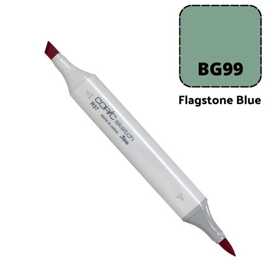 Imagem de Caneta Marcador Copic Sketch Ponta Dupla Cor Flagstone Blue