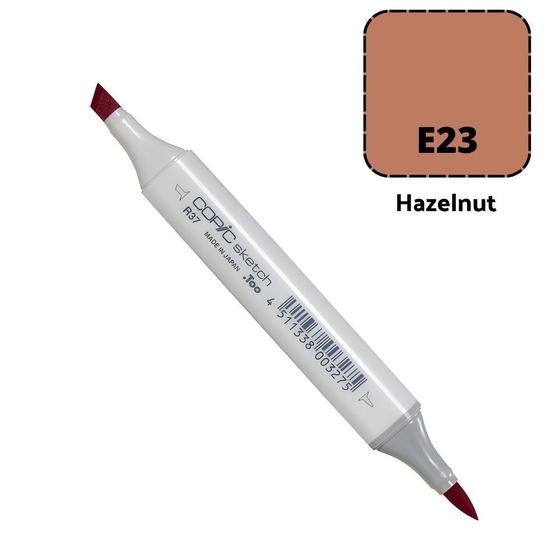 Imagem de Caneta Marcador Copic Sketch Ponta Dupla Cor Hazelnut
