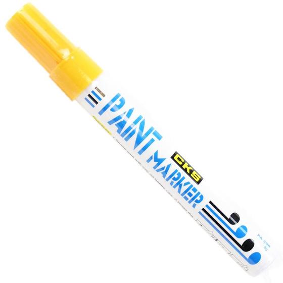 Imagem de Caneta Marcador Paint Marker Amarelo CKS