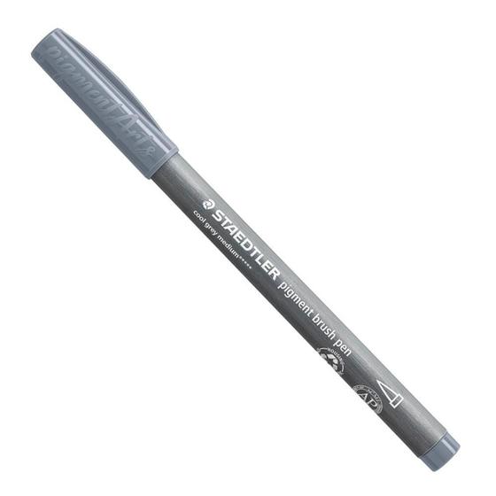 Imagem de Caneta Marcador Pigment Blush Pen Cool Grey Medium Staedtler