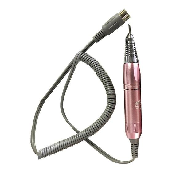 Imagem de Caneta Motor Porquinho Lixadeira Elétrica Nail Drill Bivolt