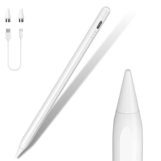 Imagem de Caneta Pencil Touch Screen Stylus Compatível Com iPad Com Palm Rejection Rejeição de Palmas Ponta Fina 1.0mm