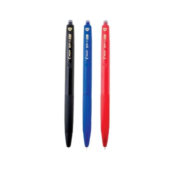 Imagem de Caneta pilot bp-1 retratil 1.0mm c/03 cores