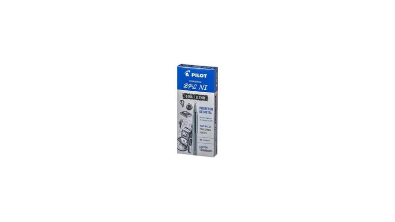 Imagem de Caneta pilot bps 0,7 preto c/ 12