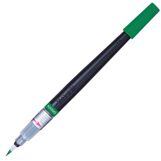 Imagem de Caneta Pincel Aqua Color Pentel Brush Verde  SM/GFL-104X