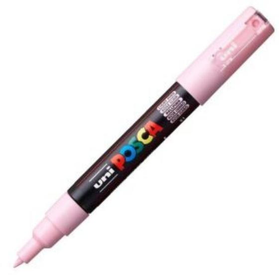 Imagem de Caneta Posca Artistico Multiuso Pc1M Uni-Ball - Rosa Claro