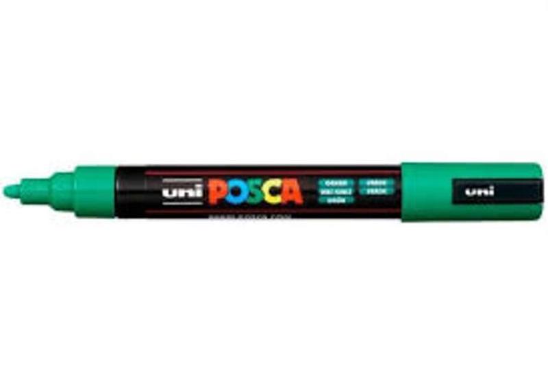 Imagem de Caneta Posca Pc-3M Verde Uni Ball