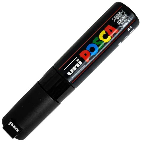 Imagem de Caneta Posca PC-7M 5.5mm Preta Uniball