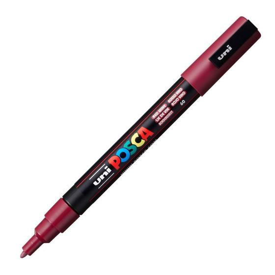 Imagem de Caneta Posca Uni-Ball Pc-3M 0.9-1.3Mm Vinho