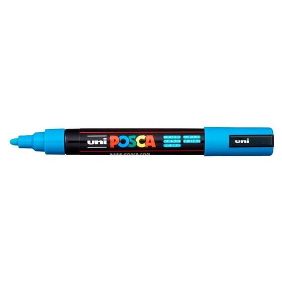 Imagem de Caneta Posca Uni Ball PC-5M Ponta Cónica Média Poliéster 2,5