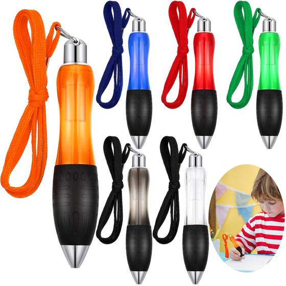 Imagem de Caneta Retrátil Antitremor com Kit de Cores e Refis