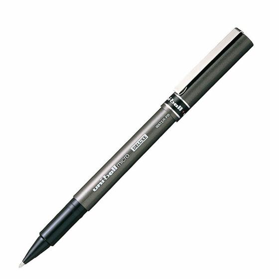 Imagem de Caneta rollerball 0.5 preto Micro Deluxe Uni-Ball