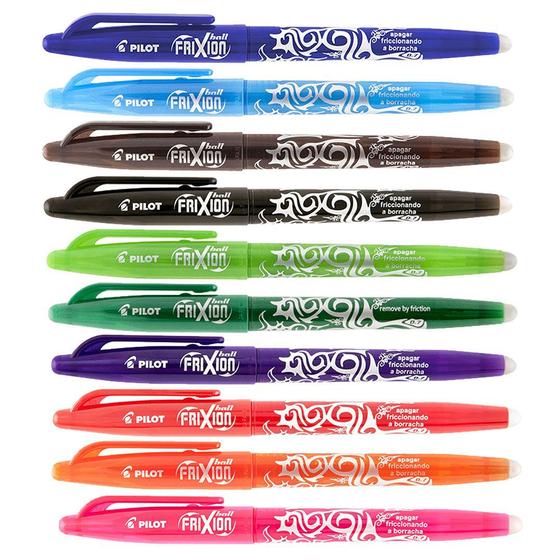 Imagem de Caneta Rollerball Apagável Pilot Frixion Ball - Com 10 Cores