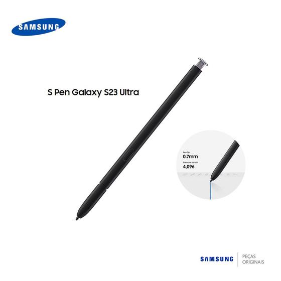 Imagem de Caneta S Pen Samsung Galaxy S23 Ultra SM-S918 Preta Original