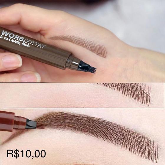 Imagem de Caneta Sobrancelha Barba À Prova D 'água fio a fio Microblanding Lua e Neve Dia das Mães