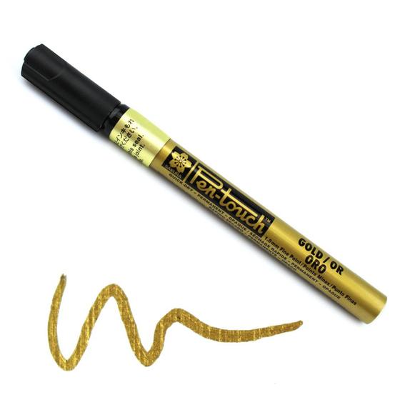 Caneta Spray Pen Touch Sakura 1.0 mm - Cor: Ouro Menor preço em Caneta Spray Pen Touch Sakura 1.0 mm - Cor: Ouro