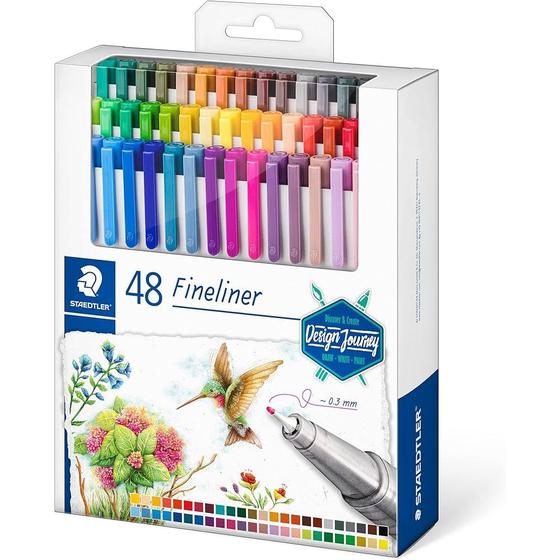 Imagem de Caneta Staedtler Triplus Color 48 Cores