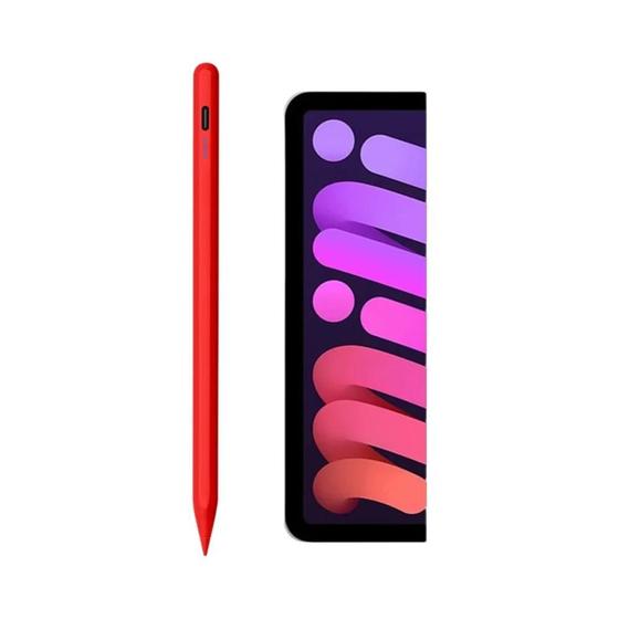 Imagem de Caneta Stylus Compatível com Apple Pencil - Com Indicadores LED e Rejeição de Palma
