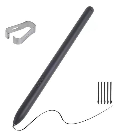 Imagem de Caneta Stylus S Pen Galaxy Tab S6 Lite P610 P615 Cinza Preto