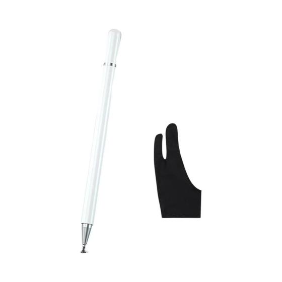 Imagem de Caneta Stylus Universal 2 em 1 de Alumínio GOOJODOQ - Para Tablets, iPads, Smartphones Samsung e Xiaomi