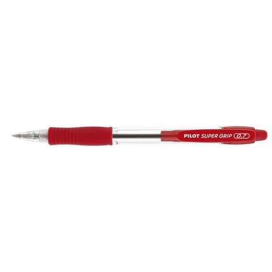 Imagem de Caneta Super Grip Bp-10r-F 0 7 Pilot 12 Unidades