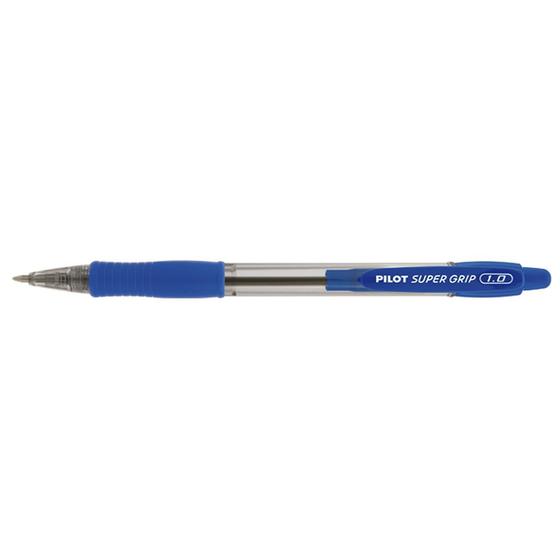 Imagem de Caneta Super Grip Bp-10r-M 1.0 Pilot 12 Unidades