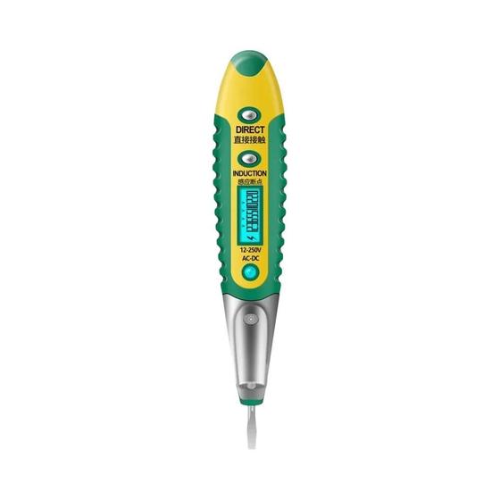 Imagem de Caneta Testadora De Tensão Inteligente Sem Contato ANENG VD700 Com Visor LCD 12-250V AC/DC