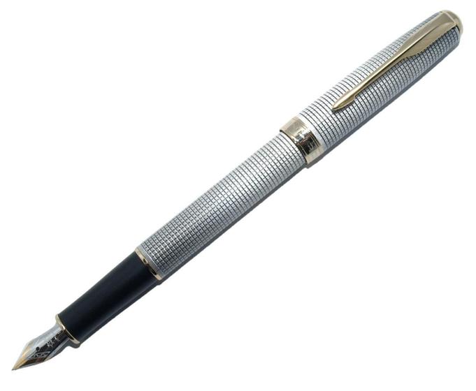 Imagem de Caneta Tinteiro Jinhao 75 Classic Silver Fina