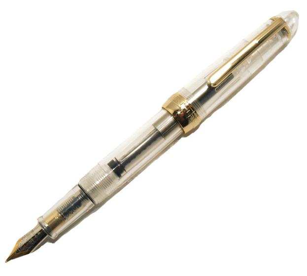 Imagem de Caneta Tinteiro Jinhao 992 Translucide Transparente Gt Fina