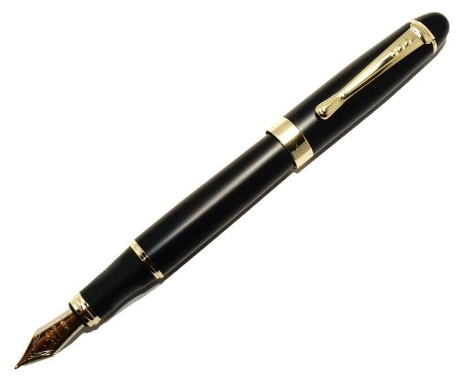 Imagem de Caneta Tinteiro Jinhao X450 Preto Fosco Gt