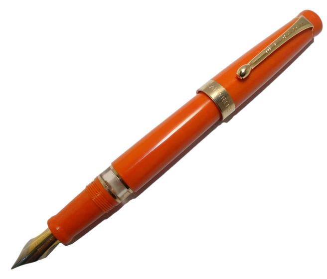 Imagem de Caneta Tinteiro Kanwrite Heritage Solid Orange Pena Flex