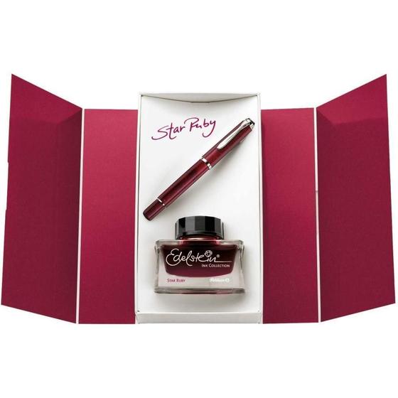 Imagem de Caneta Tinteiro Pelikan Classic M205 Star Ruby Ed. Especial