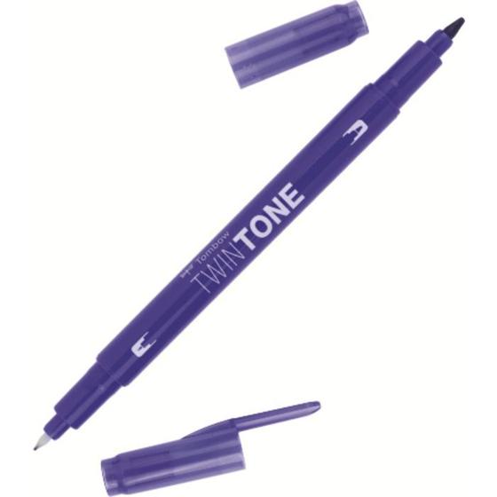 Imagem de Caneta Tombow Twin Tone Dual Tip Azul Prussian PK17 61538