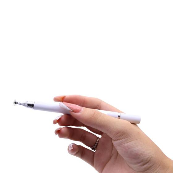 Imagem de Caneta Touch Stylus 2em1 Premium Ponta Fina Para Tablet e Smartphone