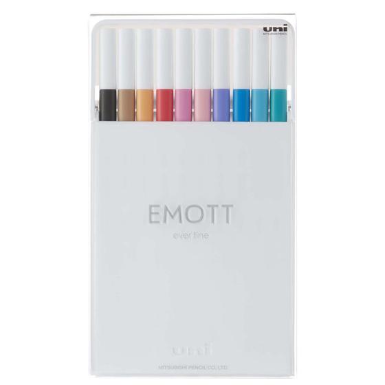 Imagem de Caneta Uniball Emott 0.4mm  c/10 cores n.02