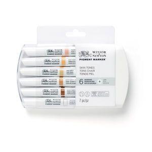 Imagem de Caneta Winsor &amp Newton Pigment Marker Tons De Pele 006 Cores