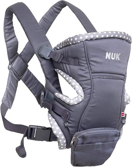 Imagem de Canguru Bolsa Nuk Baby Infantil 12 Posições Carrier Natural Fit 3 em 1