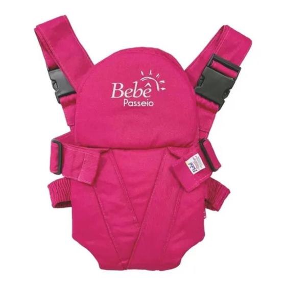 Imagem de Canguru Carrega Bebê Ergonômico Suporta Até 15Kg - Bebe Passeio